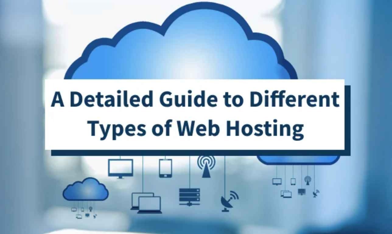 What are the Four Different Types of web Hosting?